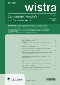 wistra cover aktuelle ausgabe